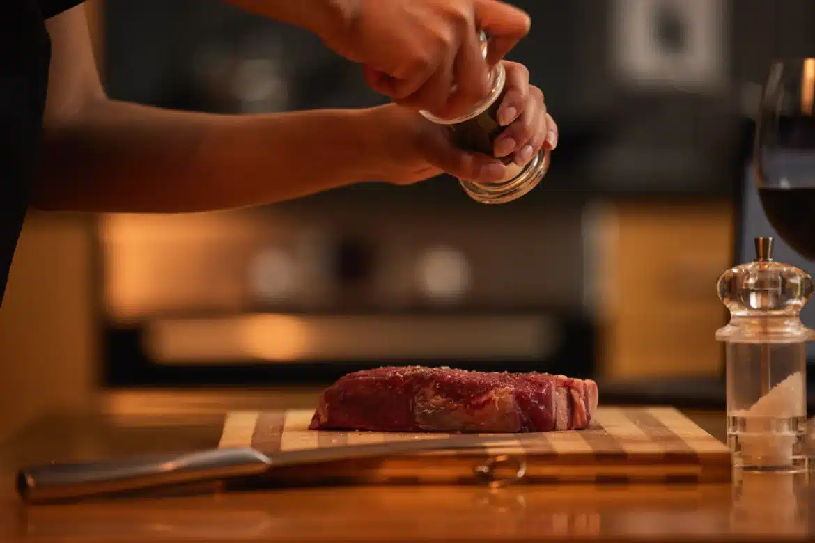 Preparação da carne