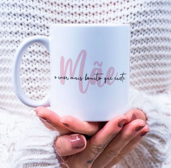 caneca personalizada de dia das mães