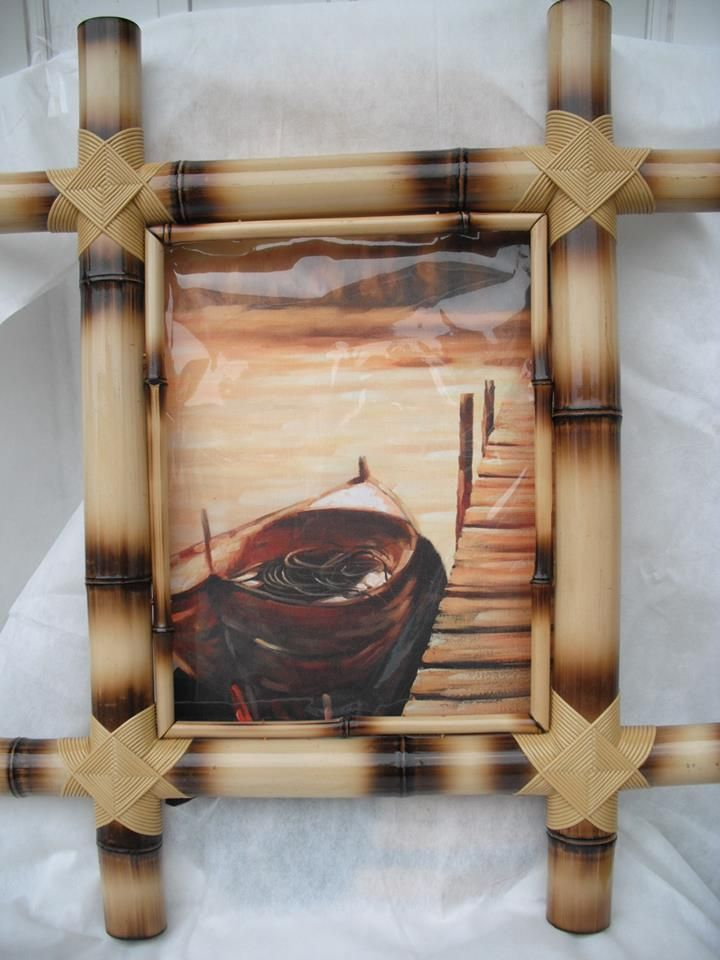 Porta Retrato de Bambu